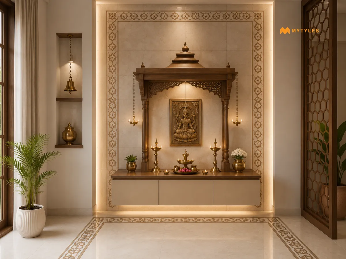 Geometric Border Tiles for a Defined, Structured Look